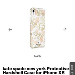 iPhone XR kate spade hard shell case